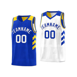 Camiseta de Baloncesto con Logotipo Personalizado al por Mayor, Ropa Deportiva, Camiseta de Baloncesto de Alta Calidad, Camisetas de Baloncesto Reversibles - Product Image 1
