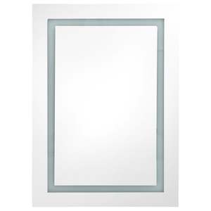 Lucente nero LED specchio bagno armadietto 19.7 "x 5.1" x 27.6" - Product Image 4