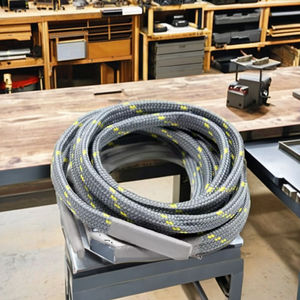 Cordones Redondos Personalizados Plateados Reflectantes Troquelados para Zapatos, Trenzados Metálicos para Deporte, Running, Senderismo y Botas con Aglet de Plástico - Product Image 4