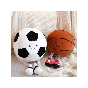 Porte-clés ballon de football en plastique unisexe pour enfants de 8 à 13 ans, blanc avec motifs noirs, jouet anti-stress - Product Image 6