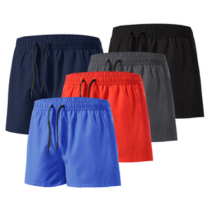 Shorts cargo d'été pour hommes, respirants, à séchage rapide, multi-poches, amples, droits, décontractés, longueur genou - Product Image 1