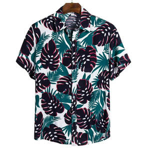 Chemise hawaïenne pour homme, coupe ample, imprimé 3D, tendance, respirante, manches courtes, été - Product Image 1