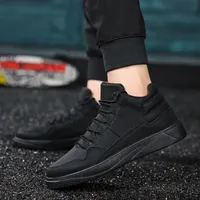 Nouvelles baskets rouges pour hommes, chaussures décontractées en cuir à tige haute, baskets streetwear hip-hop, chaussures de skateboard pour hommes, zapatillas hombre