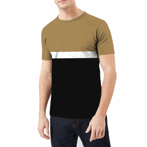 เสื้อยืดคอกลมผู้ชายดีไซน์ใหม่ แห้งเร็ว เทคนิคการพิมพ์ลายบนผ้าฟลีซ ไซส์ใหญ่ แขนสั้น สวมใส่สบาย - Product Image 4