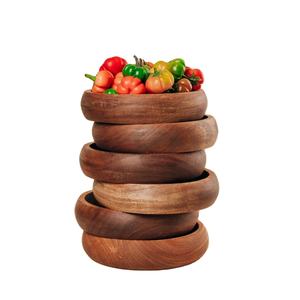 Cesta de almacenamiento de madera para regalo Diseño elegante para organizar y presentar Bandeja única - Product Image 1