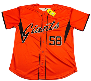 Camiseta de béisbol juvenil de los San Francisco Giants Buster Posey, color naranja, alternativa, Cool Base, con bordado de los Giants - Product Image 1
