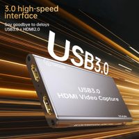 Tarjeta de Captura de Video Biaze 4K60Hz de Aleación de Aluminio para USB 3.0, Xbox, PS4, Transmisión en Vivo, Grabación de Video en Formato JPEG