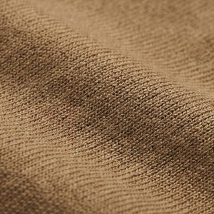 Polo en tricot à manches courtes pour homme, couleur kaki, avec rayures verticales, fermeture éclair, coupe décontractée - Product Image 5