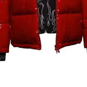 Blouson matelassé isolant pour homme, col montant, logo personnalisé sur le devant, décontracté, hiver, commande en gros, fabricant et fournisseur de vêtements OEM - Product Image 2