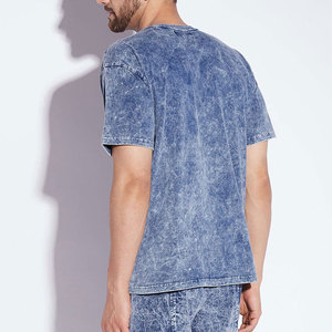Camisetas de Último Diseño con Lavado Ácido, Tejidas en 100% Algodón, Manga Corta, Personalizadas, Casuales para Hombre, Ecológicas, de Secado Rápido y Transpirables - Product Image 2