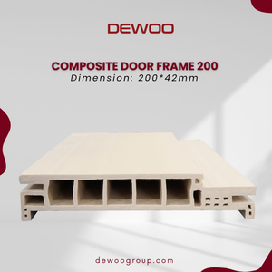 Marco de Puerta Moderno de PVC Dewoo al por Mayor, 100/125/160/200/240mm, Resistente al Agua, para Decoración Interior de Villas, Cocinas y Apartamentos - Product Image 5