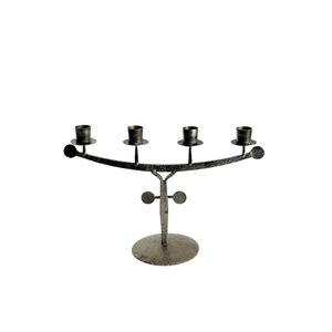 Support de bougies à double pilier pour décoration intérieure, accent de couloir, éclairage et centre de table à manger - Product Image 5