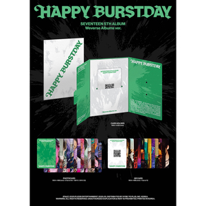 SEVENTEEN-Happy Birthday / 5º Álbum (Versión Weverse Albums) Accesorios Portátiles de Audio y Video - Product Image 2