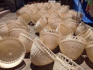Factory Direct Price Boho <b>Rattan</b> Bamboo Hanging Lamp Eco Friendly Handmade Ceiling Light Custom Size Color Available - Product Image 3