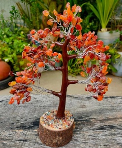 ขายส่งธรรมชาติสีแดง Carnelian อัญมณีต้นไม้ 500 ชิปลูกปัด Healing ต้นไม้ตกแต่งคริสตัลชิปต้นไม้ใช้สําหรับตกแต่ง - Product Image 5