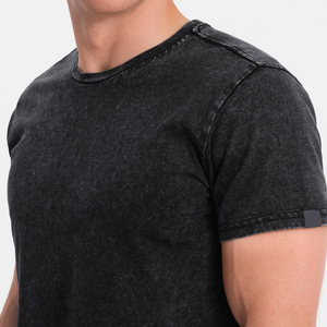 T-shirts délavés à l'acide de qualité supérieure 2026 – T-shirts pour hommes de qualité supérieure en gros – Fournisseur de t-shirts à manches courtes pour hommes du Pakistan - Product Image 3