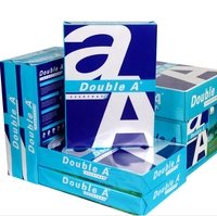 Papier Copie A4 Double Face 80g/m² en Pâte de Bois Vierge 100% de Qualité Supérieure, Brillance 102%-104%, 500 Feuilles/Rame, Blanc Thaïlandais