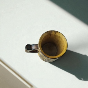 Chất lượng cao handmade Viking uống <span class=keywords><strong>Mug</strong></span> chăm sóc handmade bia <span class=keywords><strong>Mug</strong></span> làm bằng gỗ với tay cầm bằng gỗ Tankard bia bằng gỗ Tankard - Product Image 4