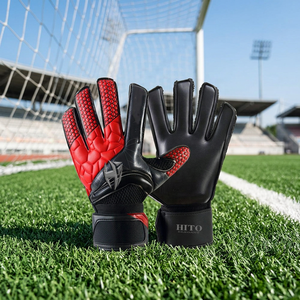 Goalkeeper non-slip <b>gloves</b> non-slip material durable <b>thin</b> section lightweight design football <b>gloves</b> - Product Image 4