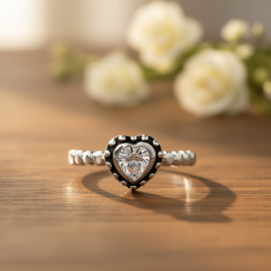 1.8 Grams Fashion <b>Ring</b> Elegant <b>Crystal</b> Design - Product Image 3