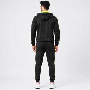 High Quality Men Winter Hip Hop Streetwear Breathable Latest 2026 Windbreaker <b>Jacket</b> Double Zipper Oversized <b>Track</b> <b>Jacket</b> Stand - Product Image 2