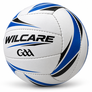 Balón de Fútbol GAA Wilcare Blanco, Naranja y Negro Cosido, Equipo de Entrenamiento Deportivo - Product Image 6
