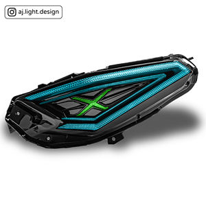 ไฟท้ายมอเตอร์ไซค์ AJLIGHT DESIGN RGB LED แบบ 2 เลนส์ สำหรับ XMAX V2 |   ระบบไฟท้ายผลิตในไต้หวัน รับประกัน 12 เดือน - Product Image 1