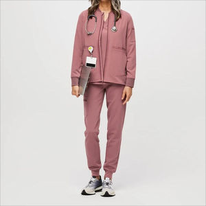 Chaqueta de Enfermería para Hombre, Uniformes Médicos, Nuevo Diseño, Chaqueta Térmica, Traje de Enfermería para Hospital, Chaqueta Térmica con Cierre Frontal para Enfermeras - Product Image 5