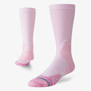 Calcetines Deportivos Azul Rey con Rayas Blancas, Diseño Geométrico, Transpirables, Gruesos, Acolchados, de Spandex/Algodón, Casuales, Hasta el Tobillo - Product Image 5