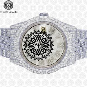 Reloj de Lujo para Hombre Charm Jewells, Acero Inoxidable, Esfera de 40 mm, Cristal, Movimiento Mecánico Analógico, Resistencia al Agua de 10 Bares, Fecha Automática - Product Image 5