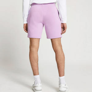 Shorts décontractés en coton 2026 avec poches pour hommes / Shorts de sport décontractés d'été pour hommes en molleton bouclette de haute qualité avec logo personnalisé - Product Image 4