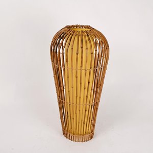 Lámparas de pie de bambú natural para decoración de sala de estar, precio directo de fábrica, lámpara de pie artesanal. - Product Image 1