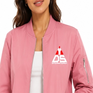 <b>Women</b> <b>Bomber</b> <b>Jacket</b> Premium <b>Lightweight</b> Stylish Comfortable Durable Classic <b>Lightweight</b> Windproof Design For Daily Wear - Product Image 4