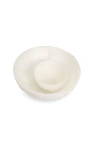 Bols à salade classiques en résine écologique polie faits à la main, grande taille, multicolores, haute qualité, jetables, compatibles lave-vaisselle, pour fêtes - Product Image 4