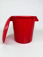 Baril de stockage de riz rond en plastique de qualité alimentaire, grande capacité, écologique, avec couvercle épais, récipient alimentaire