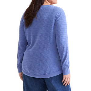 Pull en tricot à manches longues pour femmes grandes tailles, en laine/acrylique douce, décontracté, automne-hiver, mode, couleur personnalisée, logo sur le devant - Product Image 4