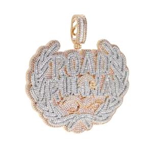 Collar con Colgante Redondo de Diamante de Corte Brillante, Chapado en Plata 925, Diamante Cultivado en Laboratorio, Certificado GIA, Clásico, Unisex, para Regalo - Product Image 5