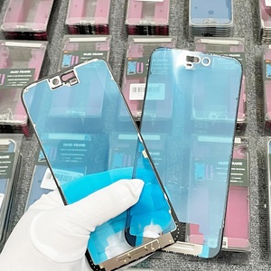 Cornice Centrale con Nastro Adesivo per iPhone 17 Pro Max, Compatibile con <span class=keywords><strong>X</strong></span>, 12 Mini, 11, 13 Pro, 14, 15 Plus - Ricambio Scocca LCD - Product Image 1