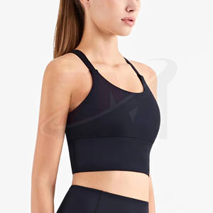 Ensemble de sport d'été débardeur et short pour entraînement, gym, fitness et yoga 87% Nylon 13% Spandex - Product Image 2