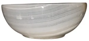 Cuenco decorativo artesanal de ónix, accesorio de piedra pulida de diseño, centro de mesa de mármol natural hecho a mano, precio al por mayor - Product Image 5