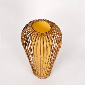 Lámparas de pie de bambú natural para decoración de sala de estar, precio directo de fábrica, lámpara de pie artesanal. - Product Image 5