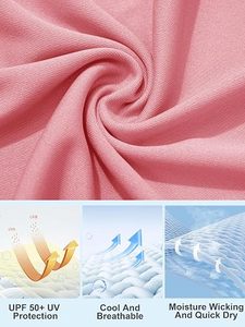 <b>Women</b> <b>Long</b> Sleeve Yoga Tops Breathable Quick Dry Eco-Friendly Spandex/Nylon Fitness Workout Gym Running Training Athletic <b>Shirts</b> - Product Image 4