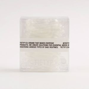 Coleteros TIETYP, Bandas Elásticas de Goma de Color Sólido, Minimalistas y Modernas para Uso Diario, Paquete para Mujer, Empaquetado en Cartón, Hecho en Corea - Product Image 2