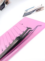 Palette à cils en acrylique de qualité supérieure, organiseur d'extensions de cils avec échelle, outil de beauté réutilisable