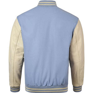 Blouson universitaire en laine fine personnalisé 2026 pour femme – Qualité supérieure, coupe oversize, style bomber, broderie tendance, hiver, pour couple - Product Image 2