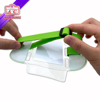 Porte brassard de carte de sécurité en plastique souple pvc