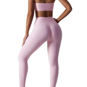 OEM ODM Women High Waist Mesh Yoga <b>Leggings</b> Ultra Soft Stretch Fitness Gym Pants Wholesale Wear - Product Image 4