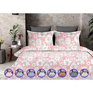 Parure de draps en coton sergé magique 300TC, drap plat jetable doux 60x90 pouces pour usage domestique et hôtelier, disponible en tailles King et Twin - Product Image 1