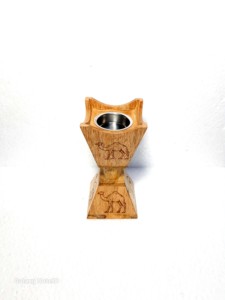 Hand-Made Wooden Incense <b>Burner</b> With Animal Engravings Aromatic Diffuser All-Season Use - Product Image 3