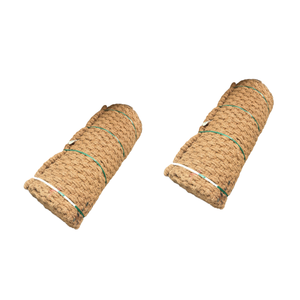 Tapis de jardin antidérapant 100 % naturel en fibre de coco, tissé à la main, épaisseur 35 mm, résistant, pour allées et pavés, en géotextile de coco. - Product Image 1